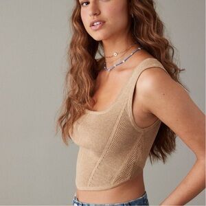 NWT American Eagle Knit Crop Top